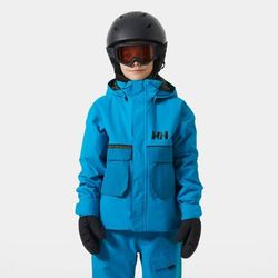 Helly Hansen Juniors' Powder LT Jacket Navy 10