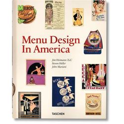 Menu Design in America (Tedesco, Francese, Inglese)