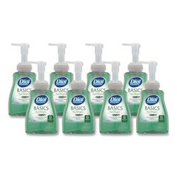 Dial Professional Basics Hypoallergenic Foaming Hand Wash, Aquatic, 10 oz, 8/Carton (DIA35432)