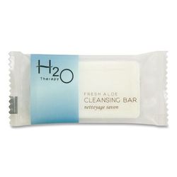 Diversified Hospitality Solutions H2O Therapy Soaps, White Tea and Lemongrass Scent, 0.5 oz Bar, 1,000/Carton (DHS007101)