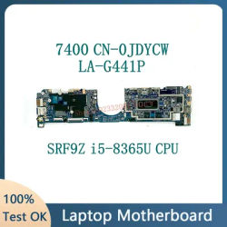 Notebook Motherboard LA-G441P For Dell Latitude 7400 2-in-1 Laptop Motherboard With i5 i7 8th gen CPU 8G/16G RAM 100% Test Work