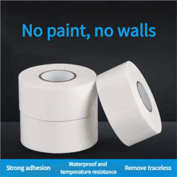 High Quality Double Sided Foam Tape White Strong Stickiness Hot Melt Glue Sponge Self Adhesive Tape For Small Items Mounting