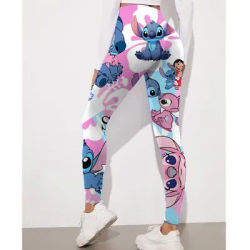 Christmas Stitch printed fitness leggings women's gym running yoga pants sportswear push ups jogging leggings