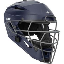 All Star MVP PRO Matte Catcher's Helmet with Deflexion Tech Navy