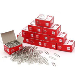 100/1000Pcs Paper Clips, Portable File Data Storage Paper Clips, File Bookmark Paper Clip Storage Stationery U-Shaped Fixed