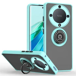 Nouvelle Coque mate blindée pour Honor Magic 6 5 Lite 5G Magic 6 Pro X9b X9a, anneau de couverture, support magnétique, antichoc, Fundas