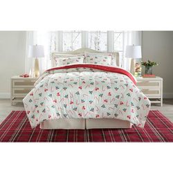 BH Studio Reversible Comforter by BH Studio in Ivory Mistletoe (Size TWIN)