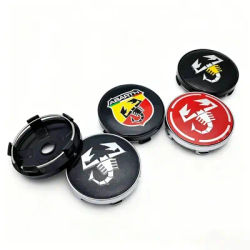 4 pièces Scorpion Logo emblème Badge voiture roue Center casquettes 60MM 56MM voiture roues moyeu capuchon jante enjoliveurs couverture remplacer accessoires de style