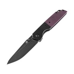 Kansept Knives Warrior Linerlock 3.50 in Folding Knife Purple G10 T1005S6