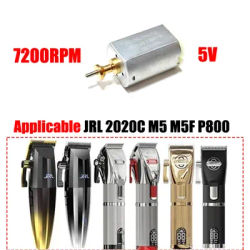 Compatible with JRL 2020C Madeshow M5 P800 Professional Hair Clipper Motor 5V 7200RPM Trimmer Electric Hair Shear Rotor Engine