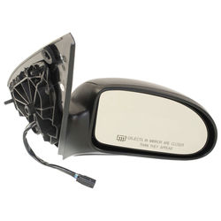 JC Whitney Mirror Textured Black, Passenger Side, 1-year limited warranty JFD80ER