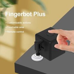 Zigbee Fingerbot Button Pusher For Remote Control Voice Assistant Garage Curtains blue bluetooth
