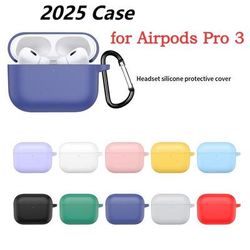 Airpods Pro 3 Case New, Full Cover Silicone Shockproof Protector For Airpods Pro3, Wireless Earphone Accessories Apple yellow for Airpods Pro 3