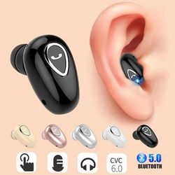 Discreet Mini Wireless Earbuds For Sport & Daily Use white