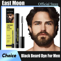 East Moon Natural Black Beard Dye for Men Male Moustache Filler Waterproof Shaping Portable Pernmanent Coloring Beard Dyeing Pen