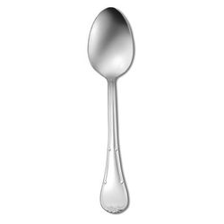 Oneida T022SDEF 7" Dessert Spoon with 18/10 Stainless Steel Grade, Donizetti Pattern, 1 Dozen