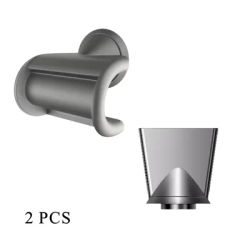 2 Pcs Magnetic Nozzle Set: Upgraded 2nd Gen Styling & Anti-Splash for High-Speed Hair Dryers HD01/02/03/04/08/15