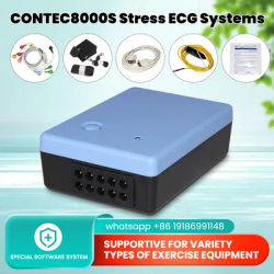 CONTEC CONTEC8000S Wireless Exercise Stress ECG Analysis System Machine PC Software
