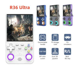 Retro R36 Ultra Handheld Video Game Console IPS Screen 128GB Games Portable Pocket Player Linux System R36S R36 PRO