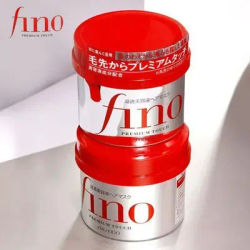 2PCS FINO Japan Adult Hair Mask, Squalane of Plant Origin, Glutamic Acid, 8.11oz for Normal Hair.