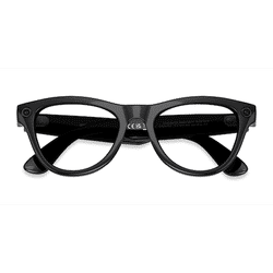 Unisex s horn Polished Black Plastic Prescription sunglasses - Eyebuydirect s Ray-Ban Meta Skyler (Gen 2)