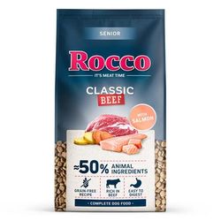 Rocco Senior Classic Manzo con Salmone - Set %: 2 x 10 kg
