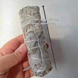 Original California White Sage Bundles - Natural Plant Smudge Sticks Aromatherapy Spiritual Incense for Cleansing And Healing