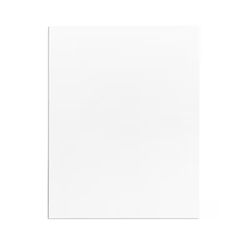 Crescent RagMat White Museum Mounting Board 11'' x 14'' 25 pack BACT11