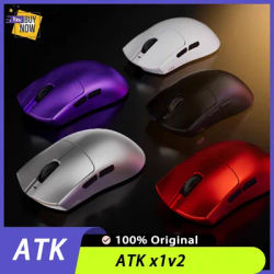 ATK x1v2 Wireless Dual 8K Dual Mode Mouse PAW3395/3950 Ultra Gaming Mouse ULTRA MAX Ergonomics Accessory Long Batter Life Gamer