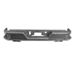 JC Whitney Step Bumper Steel Black, 1-year unlimited-mileage warranty RG82560024