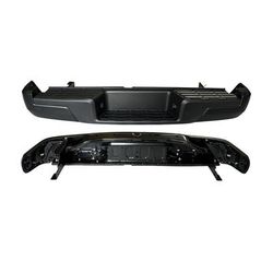 JC Whitney Step Bumper Steel Black, 1-year unlimited-mileage warranty RN82560018