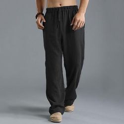 Medievale Rinascimento Pantaloni da pirata Pirata Vichingo Tinta unica Costume Per uomo Vichingo Costumi da pirata Halloween Carnevale Vacanza Festa / Sera LARP Adulti Pantaloni Primavera Estate