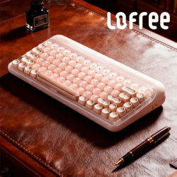 LOFREE DOT "Foundation" Mechanical Keyboard Wireless Bluetooth Three Mode Hot Plug And Gasket Structure Single Optical Keyboard