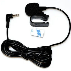 PVC Wired 3.5 mm Stereo Jack Mini Car Microphone External Mic for PC Car DVD GPS Player Radio Audio Microphone 3.mm Mic