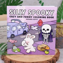 Moment Silly Spooky Coloring Book, Cozy & Joyful, Festive Christmas, Art & Craft Essentials for Leisure & Gifting, Cheerful Colo