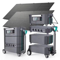 4400W 220V AC 3000 W Portable Power Station 3000 W Solar Generator, Domestic Solar System Inverter