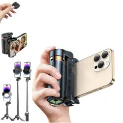 Trépied Bluetooth support de téléphone Mini perche à Selfie monopode Portable pour iPhone 17 16 15 14 13 12 Galaxy photographie Capture vidéo