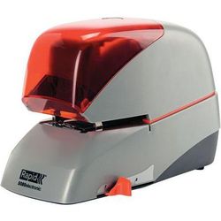 Agrafeuse Électrique Supreme R5080e. Boîte Argent/orange - Rapid