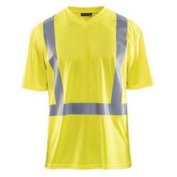 T-shirt Haute Visibilité Col V Taille L - Blaklader