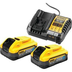 Pack 2 Batteries Powerstack Xr 18v 5ah + Chargeur - Dewalt