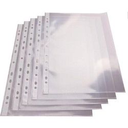 pochette perforée a4 pp 70 microns transparent