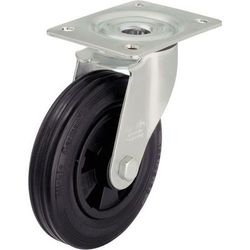 Roulette Piv D=80mm F=50kg Corps Polypro B Dg Caoutchouc - Blickle