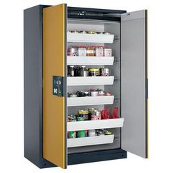 Armoire Q-pegasus-90 - 1193mm - Epoxy - Jaune - 6 Tiroirs - Asecos