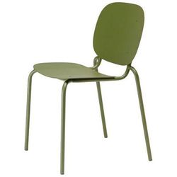 Lot De 2 Chaises Si-si 4 Pieds - Vert Olive - S-CAB