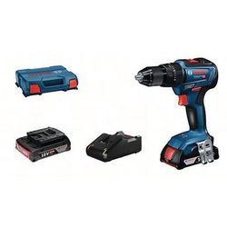bosch 1 perceuse visseuse à percussion gsb 18v-55, chargeur gal 18v-40