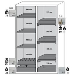 armoire sclassic90-1196mm-epoxy -caillebotis- gris-6