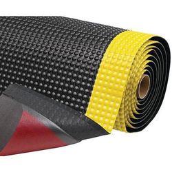 Tapis Antifatigue À Bulles Noir/jaune 910x3000x19mm - Notrax