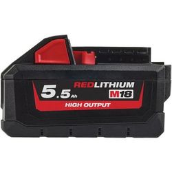 M18 Hb55 - 18v 55ah High-output Red Lithium - Système M18 - Milwaukee