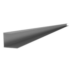 Proslat 96" PVC Slatwall J Trim - Light Gray (4-Pack)