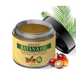 Batana Oil Hair Mask, containing glycerin and palm oil, natural Batana hair care essence, deeply moisturizing hair mask, pure Ba